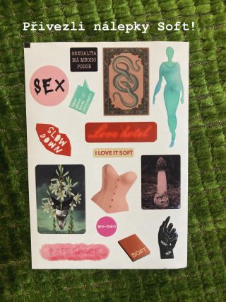 Nálepky ke knize Soft jsou krásně soft 😍 @verheles_ @women_publishing